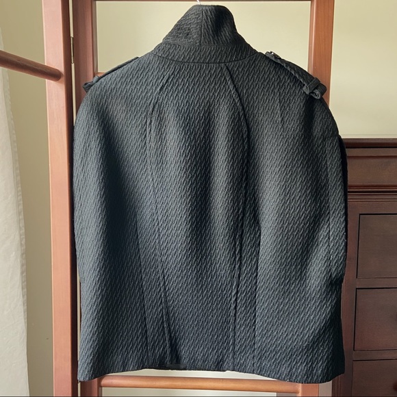 Black Danier Cape Coat (Size M) - Picture 7 of 7